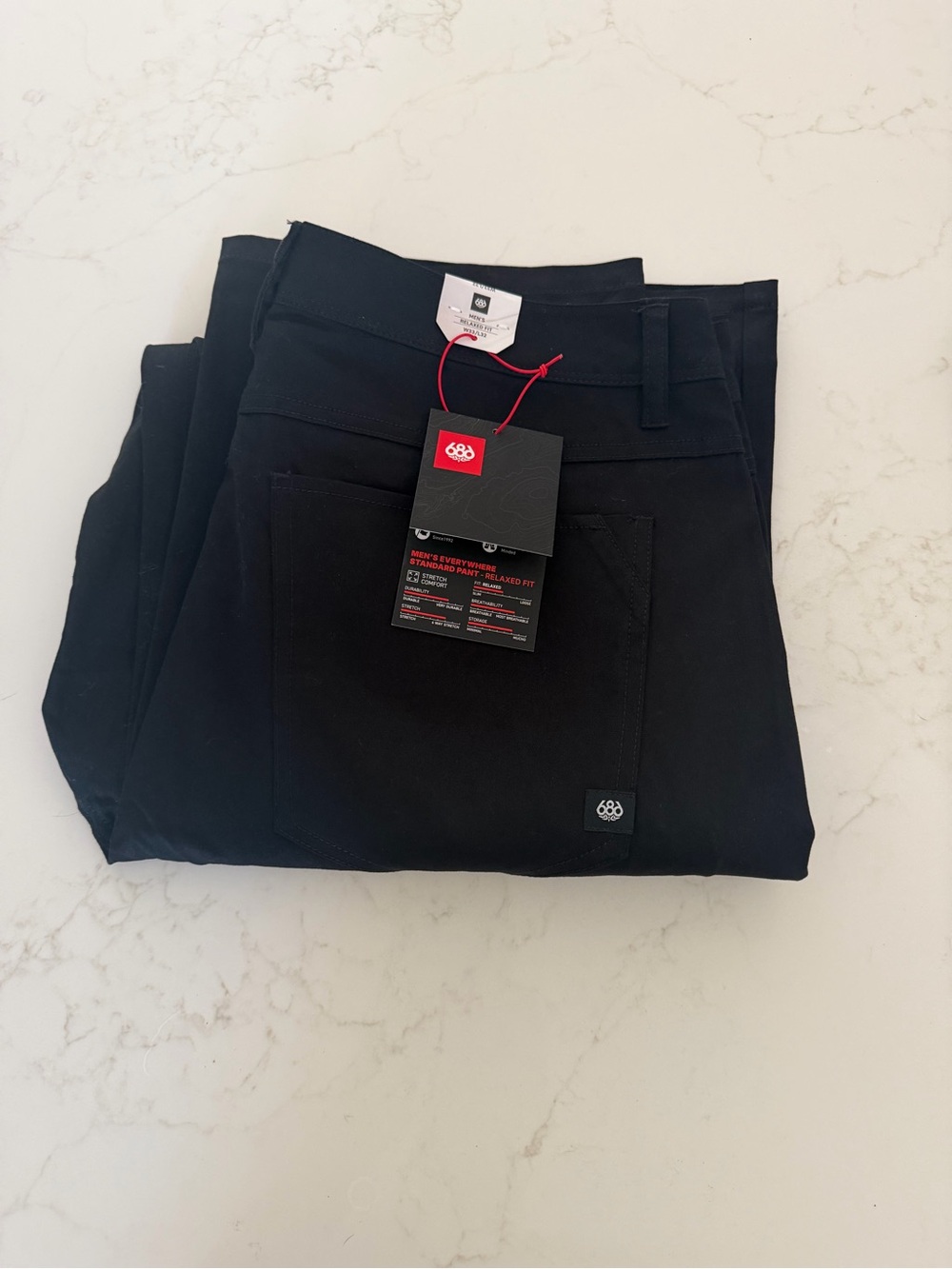 686 Men’s Black Everywhere Pants